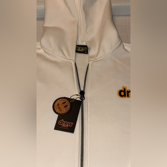 DREW HOUSE The House of Drew Authentic Squirrel Hooded Jacket Coat White MED/XL - Picture 7 of 10